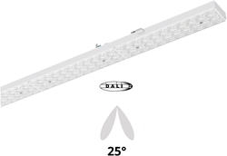 Pragmalux PRX-Line LED module 1528mm 60 Watt 9150lm 5000K Dubbel asymmetrisch 25° DALI