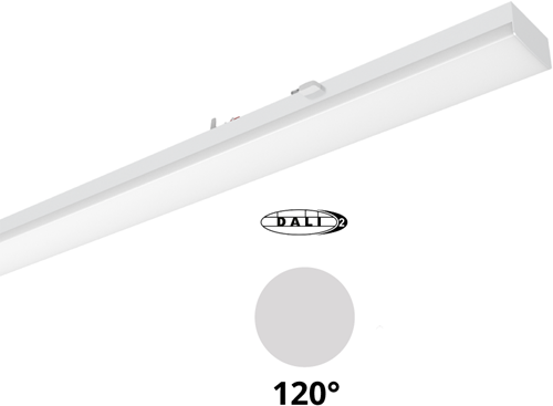 Pragmalux PRX-Line LED module 1528mm 60W 8235lm 4000k 120D opaal DALI