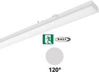 Pragmalux PRX-Line LED module 1528mm 60W 8235lm 4000k 120D opaal DALI noodverlichting 3h 600lm