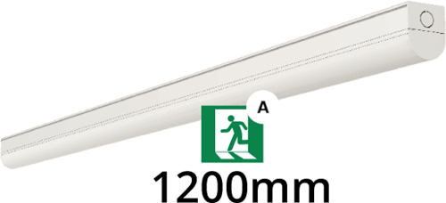 Pragmalux LED Montagebalk Linea 120cm 20-35W 3000-5000K 3CCT 2800-4900lm +noodmodule 1uur zelftest