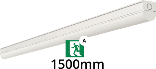 Pragmalux LED Montagebalk Linea 150cm 29-50W 3000-5000K 3CCT 4060-7000lm +noodmodule 1uur zelftest