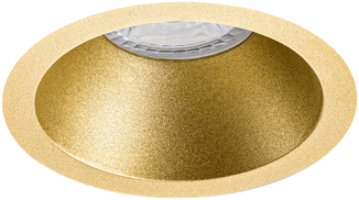 Pragmalux Opbouwspot Cinto Rond Ring Goud RAL1003