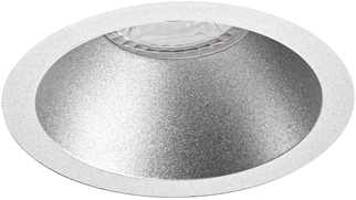 Pragmalux Opbouwspot Cinto Rond Ring Zilver