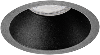 Pragmalux Opbouwspot Cinto Rond Ring Zwart