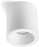 Pragmalux Opbouwspot Cinto Rond wit RAL9003 - Incl. GU10 Fitting