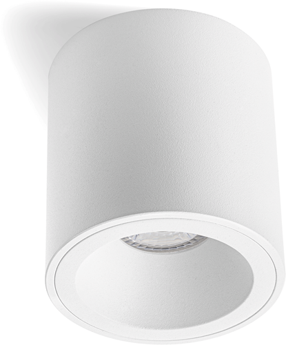 Pragmalux Opbouwspot Cinto Rond Wit - Incl. GU10 Fitting