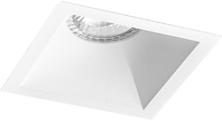 Pragmalux Opbouwspot Cinto Vierkant Ring wit RAL9003