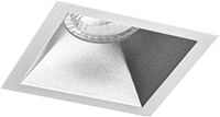 Pragmalux Opbouwspot Cinto Vierkant Ring Zilver