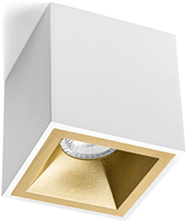 Pragmalux Opbouwspot Cinto Vierkant Ring Goud RAL1003-1