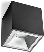 Pragmalux Opbouwspot Cinto Vierkant Ring Zilver RAL9006-1