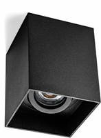 Pragmalux Opbouwspot Luxo Vierkant Kantelbaar Zwart - Incl. GU10 Fitting