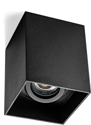 Pragmalux Opbouwspot Luxo Vierkant Kantelbaar Zwart - Incl. GU10 Fitting
