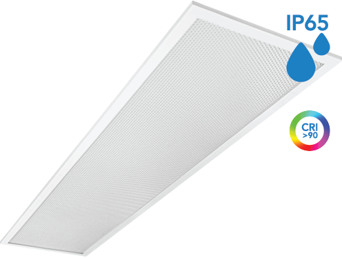 Pragmalux LED Paneel 30x120cm Sigma G2 IP65 CRI>90 13-26W 3000K-4000K 2-CCT 1700-3600lm UGR<19 +Philips Driver (2x28W/2x36W)