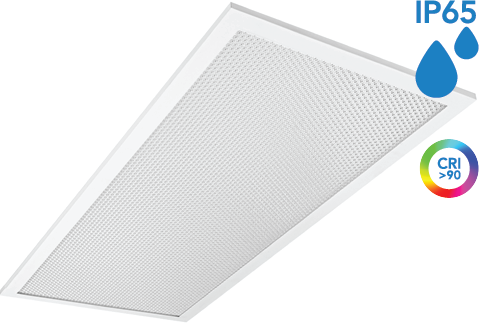 Pragmalux LED Paneel 30x60cm Sigma G2 IP65 CRI>90 6-20W 3000K-4000K 2-CCT 700-2500lm UGR<19 +Philips Driver (2x14W/2X18W)