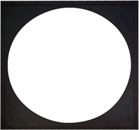 Pragmalux LED Paneel 60x60cm Rondix IP54 20-40W 3CCT 2300-5000lm UGR<19 zwart RAL9005 + Driver incl.eurosnoer 2m (4x14W)-1