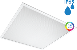 Pragmalux LED Paneel 60x60cm Sigma G2 IP65 CRI>90 13-26W 5000K-6500K 2-CCT 1800-3800lm UGR<19 +Philips Driver (4x14W/4X18W)