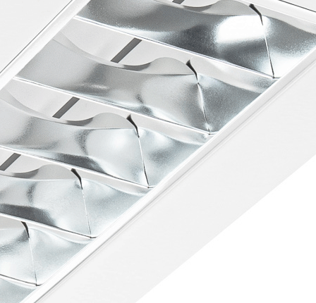 Pragmalux LED Bandrasterarmatuur 11x150cm opbouw 28W 3500lm 3000K UGR<16 Hoogglans DALI-2