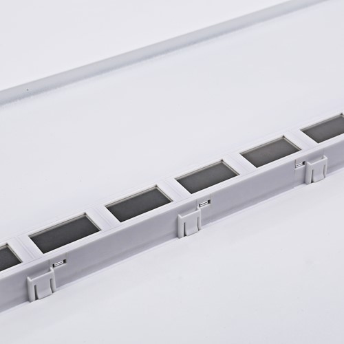 Pragmalux LED Inlegarmatuur Modul 60x60cm 26-30W 3500-4200lm 3000K-4000K 2CCT UGR<16 zwart RAL9005 +driver incl. 3P Aansluitsnoer-3