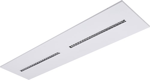 Pragmalux LED Inlegarmatuur Modul 30x120cm 26-30W 3500-4200lm 3000K-4000K 2CCT UGR<16 wit RAL9003 +driver incl. 3P Aansluitsnoer-4