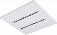 Pragmalux LED Inlegarmatuur Modul 60x60cm 26-30W 3500-4200lm 3000K-4000K 2CCT UGR<16 zwart RAL9005 +driver incl. 3P Aansluitsnoer-4