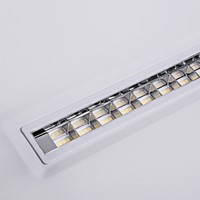 Pragmalux LED Inlegarmatuur Modul 30x120cm 26-30W 3500-4200lm 3000K-4000K 2CCT UGR<16 wit RAL9003 +driver incl. 3P Aansluitsnoer-1