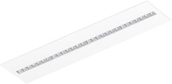 Pragmalux LED Paneel Optic matte reflector 30x120cm 26-36W 3550-4750lm 3000K-3500K-4000K 3CCT CRI>90 UGR<16 wit RAL9003 + Philips driver