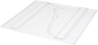 Pragmalux LED Paneel Optic transparant reflector 60x60cm 36W 4400-4800lm 3000K-3500K-4000K 3CCT CRI>90 UGR<16 zwart RAL9005 + Philips DALI driver-3