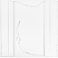 Pragmalux LED Paneel Optic zwarte reflector 60x60cm 36W 4050-4400lm 3000K-3500K-4000K 3CCT CRI>90 UGR<16 zwart RAL9005 + Philips DALI driver-5