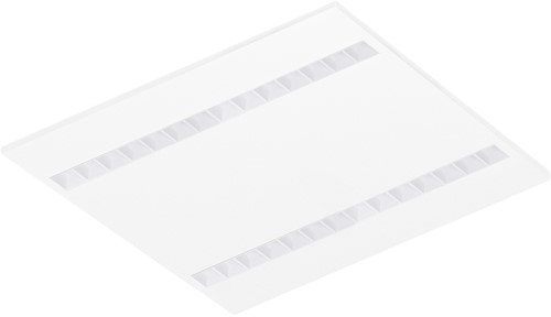 Pragmalux LED Paneel Optic witte reflector 60x60cm 26-36W 3550-4750lm 3000K-3500K-4000K 3CCT CRI>90 UGR<16 wit RAL9003 + Philips driver