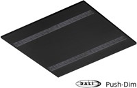Pragmalux LED Paneel Optic transparant reflector 60x60cm 36W 4400-4800lm 3000K-3500K-4000K 3CCT CRI>90 UGR<16 zwart RAL9005 + Philips DALI driver-6