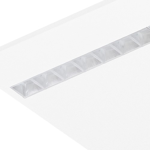 Pragmalux LED Paneel Optic transparant reflector 30x120cm 36W 4400-4800lm 3000K-3500K-4000K 3CCT CRI>90 UGR<16 zwart RAL9005 + Philips DALI driver-1