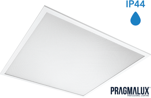 Pragmalux LED Paneel 60x60cm Sigma G2 IP44 26-38W 3000K-4000K 2-CCT 3500-5100lm UGR<19 +Driver (4x14W)