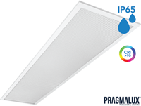 Pragmalux LED Paneel 30x120cm Sigma G2 IP65 CRI>90 37W 5000K-6500K 2-CCT 5100-5150lm UGR<19 +IP65 Driver (2x28W/2x36W)
