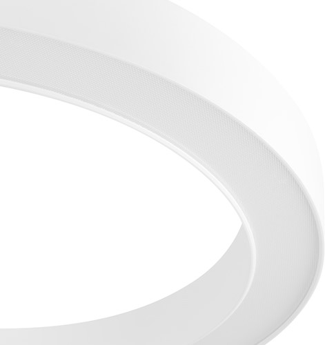 Pragmalux LED Pendelarmatuur Circo Ø900mm Prisma direct/indirect 56-84W 5300-8400lm 3CCT 3000-3500-4000K  CRI90 UGR<19 Wit - DALI+ pendelset 3m-3