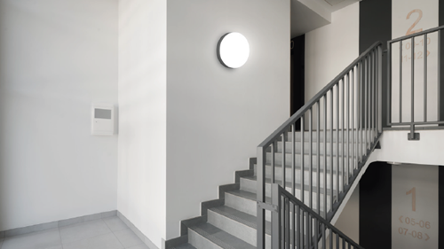 Pragmalux LED Plafonnière / Wandarmatuur Dura-M Zwart Ø340 IP64 IK10 max.18W 2200-2300lm 3000K-3500K-4000K 3-CCT + Casambi PIR sensor-7
