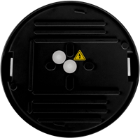 Pragmalux LED Plafonnière / Wandarmatuur Dura-S Zwart Ø270 IP64 IK10 max.9W 1050-1100lm 3000K-3500K-4000K 3-CCT + Casambi PIR sensor + noodmodule 1uur autotest-1