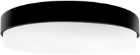 Pragmalux LED Plafonnière / Wandarmatuur Dura-M Zwart Ø340 IP64 IK10 max.18W 2200-2300lm 3000K-3500K-4000K 3-CCT + Casambi PIR sensor + noodmodule 1uur autotest-4