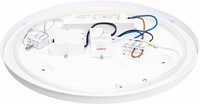 Pragmalux LED Plafonnière / Wandarmatuur Polo G3 IP64 12W 3000K-6000K 3-CCT 1000-1100lm Ø280 (2x18W) +PIR sensor-4