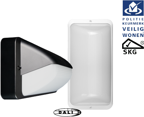 Pragmalux LED Portiek Port-S DALI2 PKVW IP66 IK10 2,75-5W 275-600lm 2700K-4000K 3-CCT