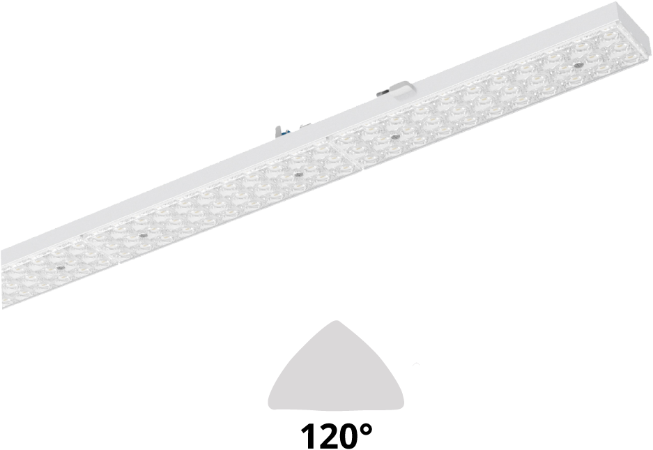 Pragmalux PRX-Line LED-modul HO 1528mm dipswitch 75-22W 12900-3785Lm 5000K 120D