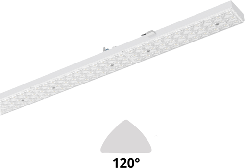 Pragmalux PRX-Line UO LED module 2039mm dipswitch 115-83W 18000-14000lm 4000K 120D