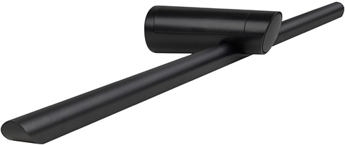 Pragmalux LED Spiegelarmatuur Spigo IP44 IK10 900mm 5-8,5W 410-750lm 2700K-3000K-4000K 3-CCT zwart RAL9011 fase dimbaar-1