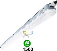 Pragmalux LED TL Waterdicht Armatuur Hermes IP66 150cm 53W 3000K-6000K 3-CCT 4150-7700lm (2x58W) +Nood 1uur zelftest