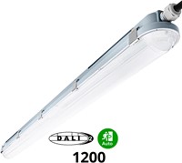 Pragmalux LED TL Waterdicht Armatuur Hermes IP66 120cm 35W 4000K 5100lm (2x36W) DALI + noodmodule 1uur zelftest