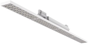 Pragmalux LED 3-Fase Railarmatuur Arda 115x6,5cm Linear Lens 48W 3000K 4657-6575lm 30° wit incl. driver Dip Switch