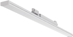 Pragmalux LED 3-Fase Railarmatuur Arda 115x6,5cm Linear Opaal 48W 4000K 4911-6933lm 120° wit incl. driver Dip Switch