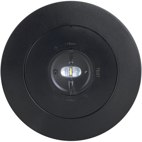 Pragmalux DOT PLUS inbouw Noodverlichting 2,4W 280-330lm 1uur Zelftest zwart-8