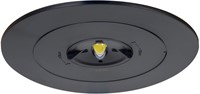 Pragmalux DOT PLUS inbouw Noodverlichting 2,4W 280-330lm 1uur Zelftest zwart-10
