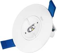 Pragmalux DOT PLUS inbouw Noodverlichting 2,4W 280-330lm 1uur Zelftest wit-1