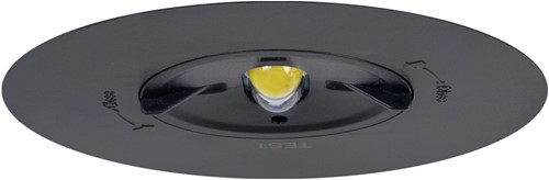 Pragmalux DOT PLUS inbouw Noodverlichting 2,4W 280-330lm 1uur Zelftest zwart-11